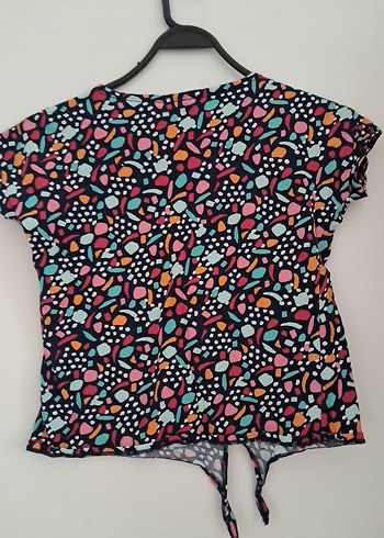 10 Yaş Beden benetton renkli tshirt