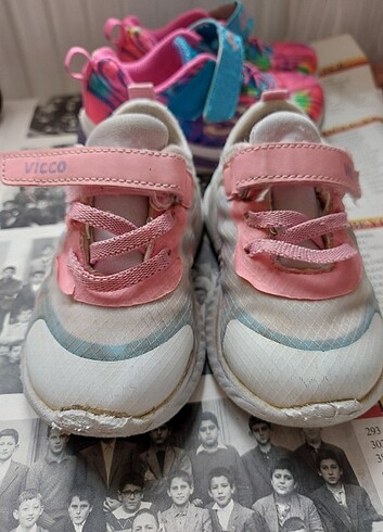 24 Beden Kız bebek spor ayakkabı 
