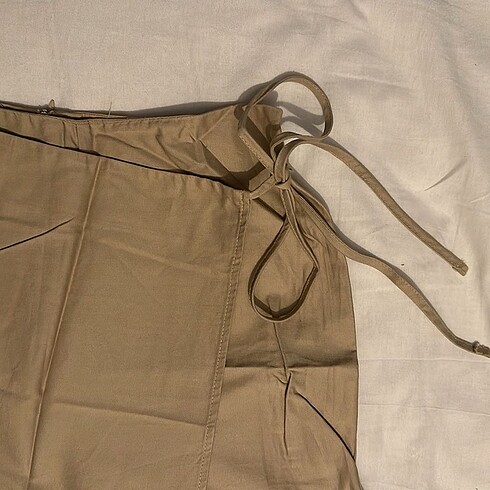 xs Beden camel Renk zara keren şort etek
