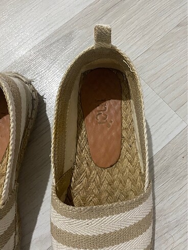 37 Beden camel Renk İnci espadril
