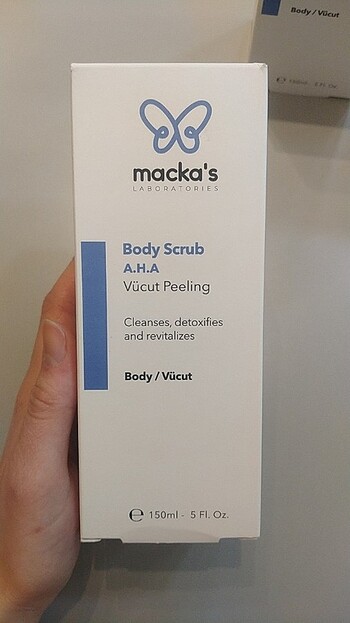 Mackays MacKa's vücut peeling