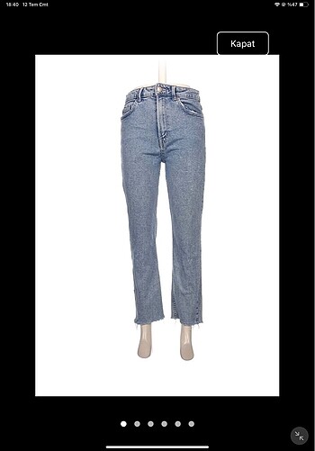 Stradivarius kot jean pantolon