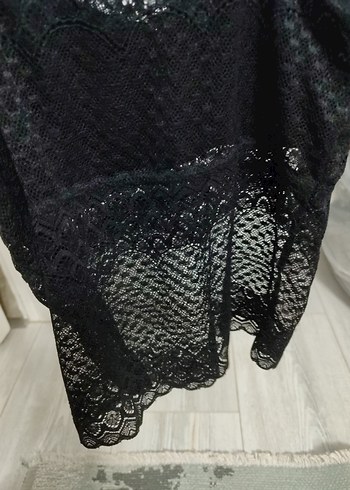 diğer Beden siyah Renk Siyah Mini Gotik Bralet