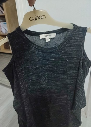 m Beden gri Renk Gri Örgü Kadın