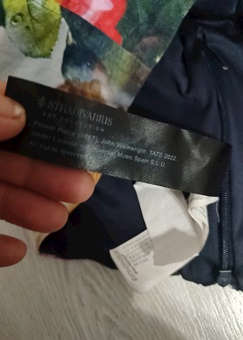 Kadın Çok Renkli Bağlama Desenli Mini Büstiyer - Görsel 5