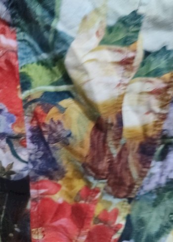 Kadın Çok Renkli Bağlama Desenli Mini Büstiyer - Görsel 4