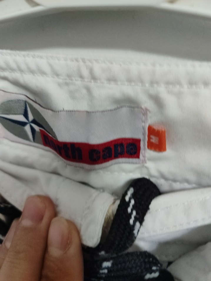 Desenli Kemerli Erkek Şort deniz - Görsel 4