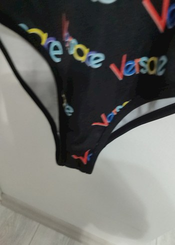 42 Beden Siyah Mini Strappy Kadın Mayo