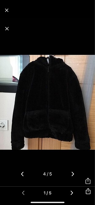 #h&m peluş mont
