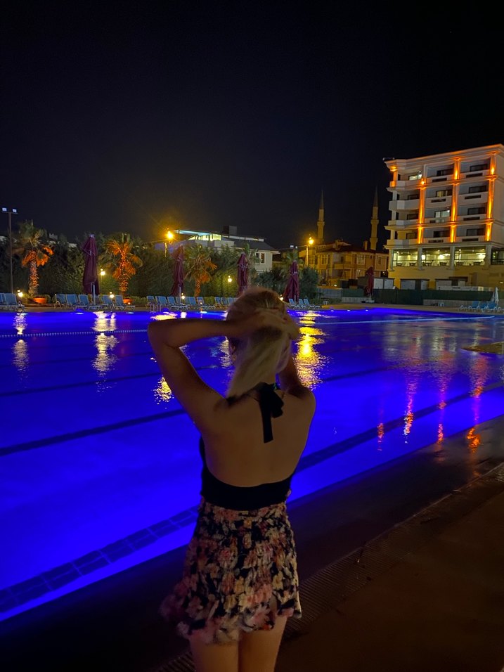 Çiçek desenli etek - Görsel 2