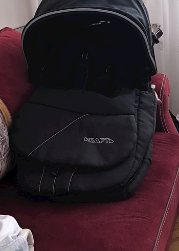 Kenya i-Size Siyah Gri Travel Sistem Bebek Arabası - Görsel 2