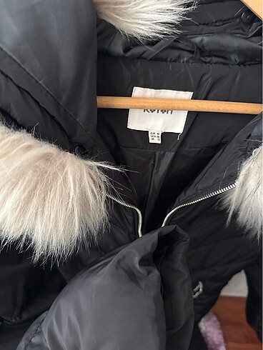 40 Beden siyah Renk Koton mont