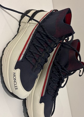 Moncler Lacivert Bagcikli Sneaker