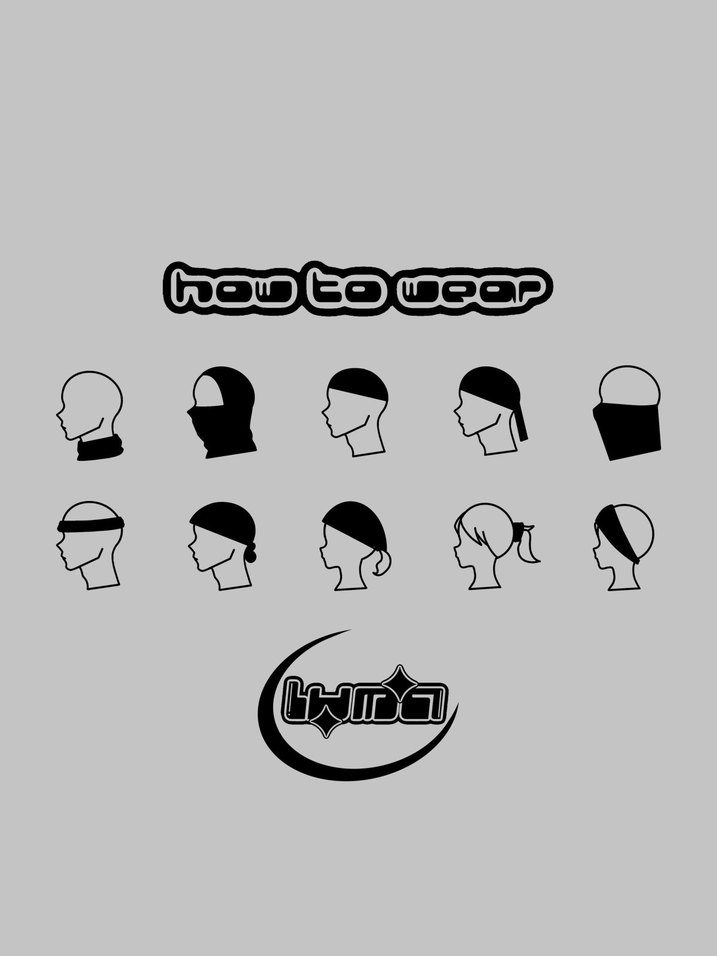 Baf boyunluk Siyah Beyaz Çizgili - Görsel 2