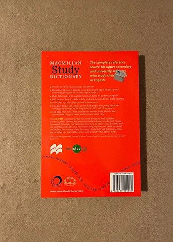 Macmillan Study Dictionary - Görsel 3
