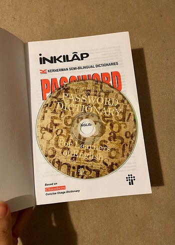 Password Dictionary İngilizce- Türkçe Sözlük - Görsel 2