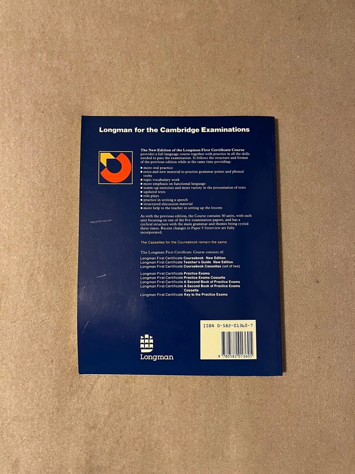 Longman First Certificate Yeni Baskı Kurs Kitabı - Görsel 3
