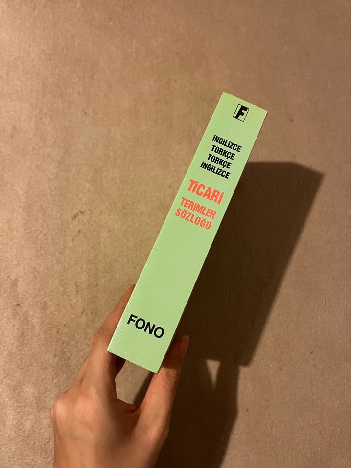 İngilizce-Türkçe Ticari Terimler Sözlüğü - Görsel 2