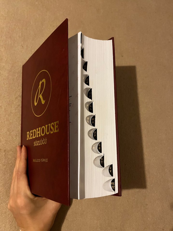 Redhouse İngilizce-Türkçe Sözlük - Görsel 3