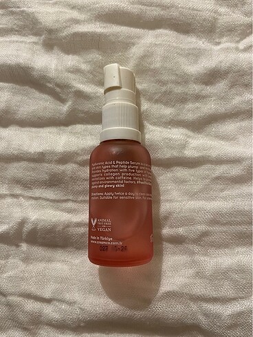  Beden Renk cream co hyaluronic acid & peptide serum
