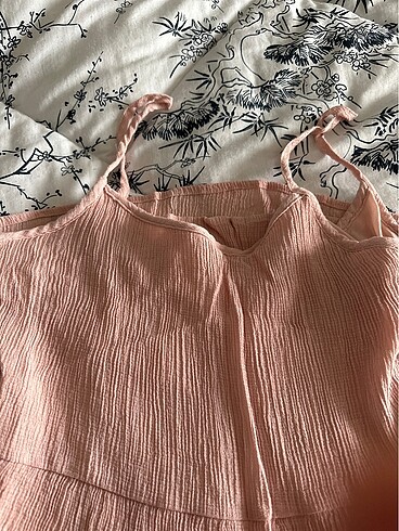 l Beden H&M askılı mini elbise