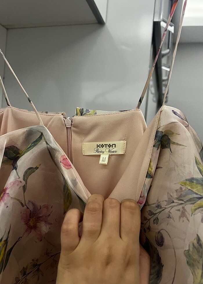 Şifon Elbise - Görsel 3