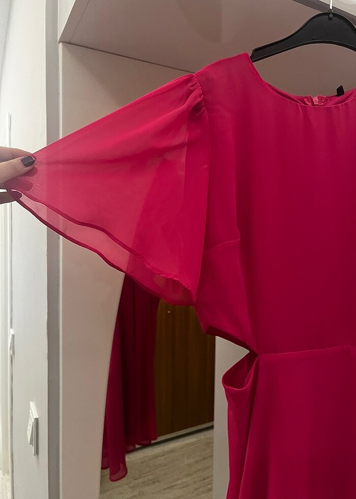 Şifon Elbise - Görsel 3