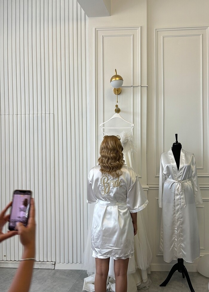 Bride Sabahlık&Terlik - Görsel 2