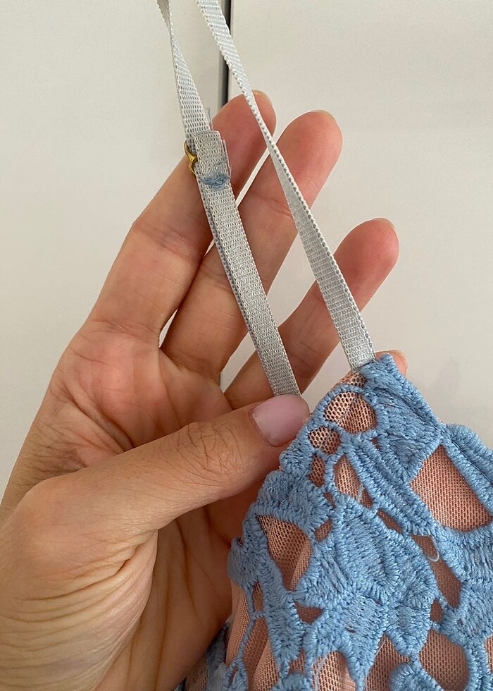 Self Portrait Mavi Elbise - Görsel 4