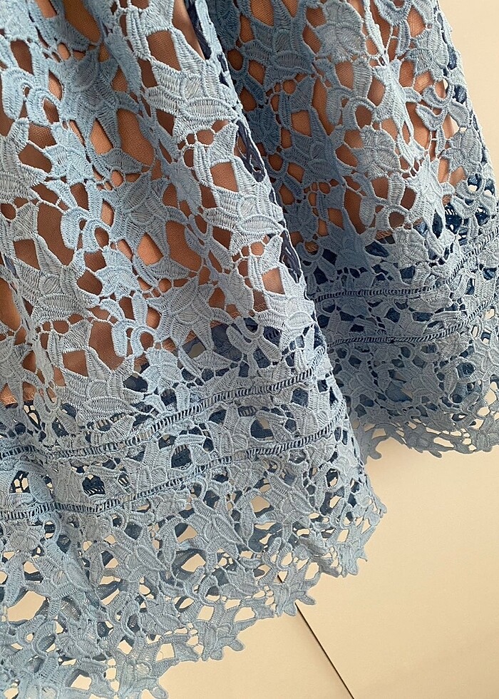 Self Portrait Mavi Elbise - Görsel 3