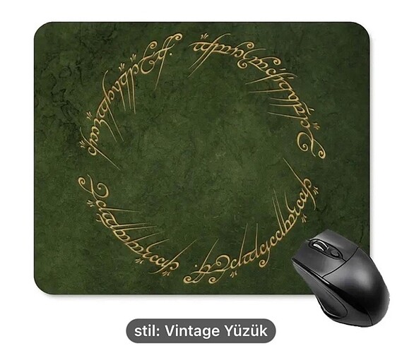 Yüzüklerin Efendisi - Yüzük ve MousePad