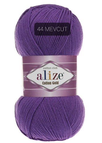 Alize Cotton Gold Pamuklu İp 44 Mor