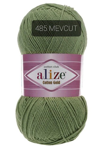 Alize Cotton Gold Yeşil El Örgü İpi 485
