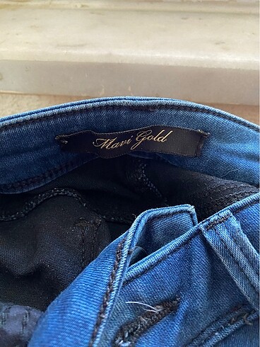 26 Beden Mavi gold pantolon