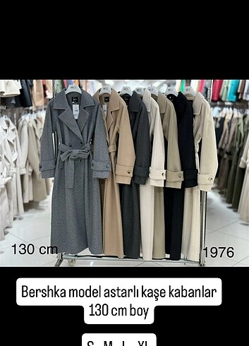 Bershka model astarlı kaşe kabanlar 