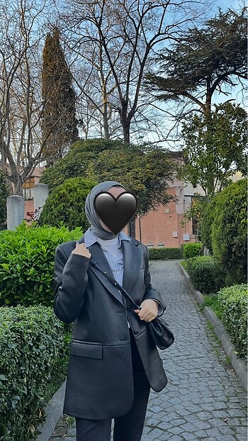 38 Beden siyah Renk Blazer ceket