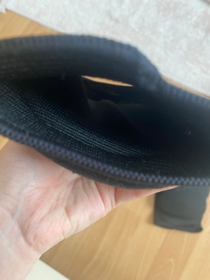 Siyah Elastik Biker Diz Koruyucu - Görsel 3