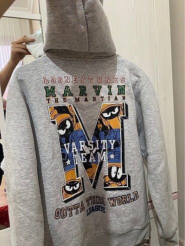 s Beden gri Renk sweatshirt