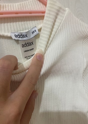 Beyaz Kadın Boğazlı İnce Triko - Görsel 3