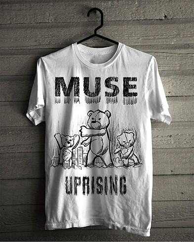 muse bear unisex t-shirt