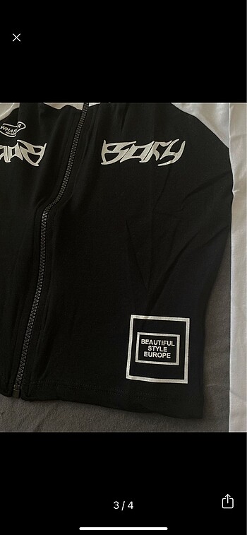 Zara aesthetic y2k uzun kollu crop