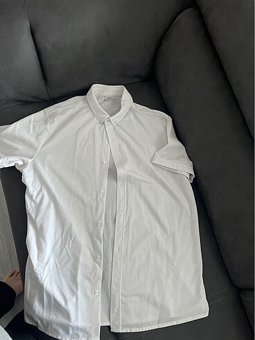 Erkek gömlek tshirt beyaz