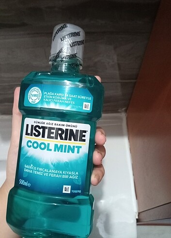 Listerine cool mint ağız bakım suyu gargara 