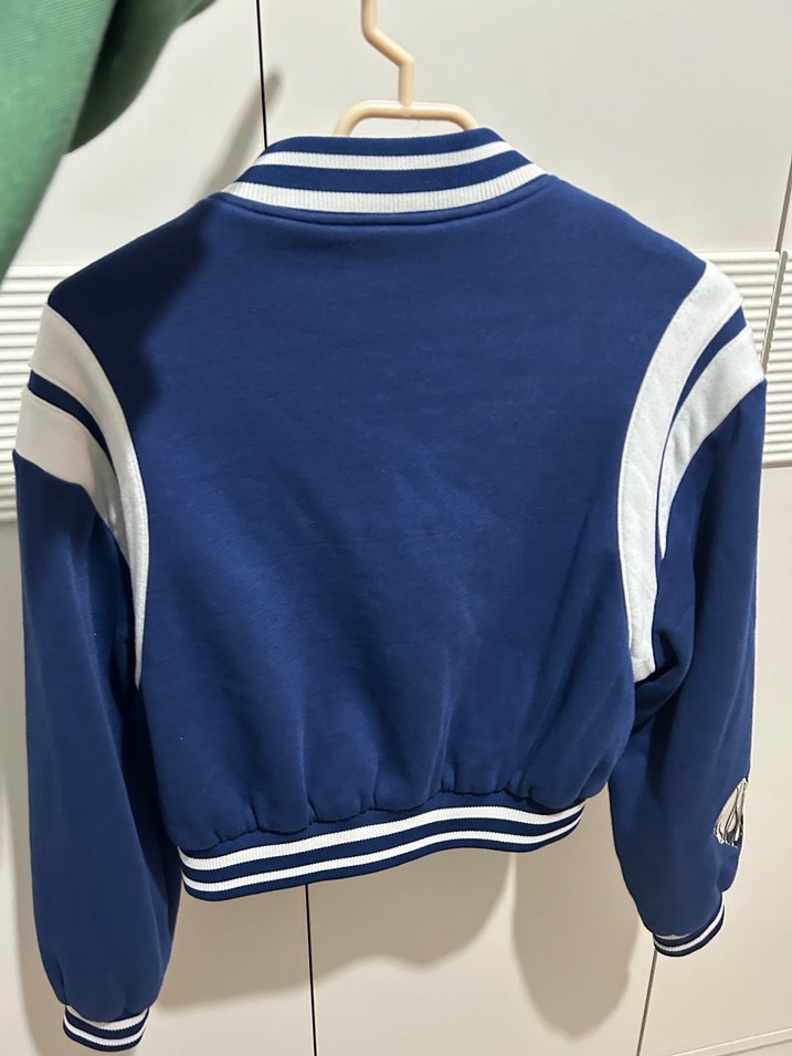 Bershka Mavi Düğmeli Kadın Ceket - Görsel 2