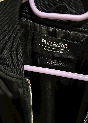 Siyah Bomber Ceket - Görsel 2