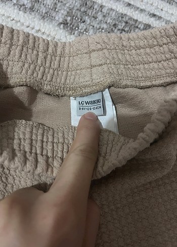 Bej Triko Bebek Kız Takımı, Uzun Kollu - Görsel 2