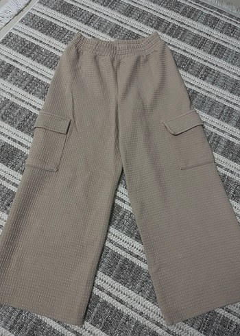 Bej Triko Bebek Kız Takımı, Uzun Kollu - Görsel 3