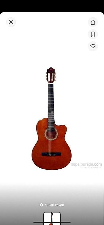 Barcelona etiketli klasik gitar