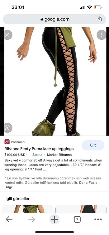 Fenty x puma tayt