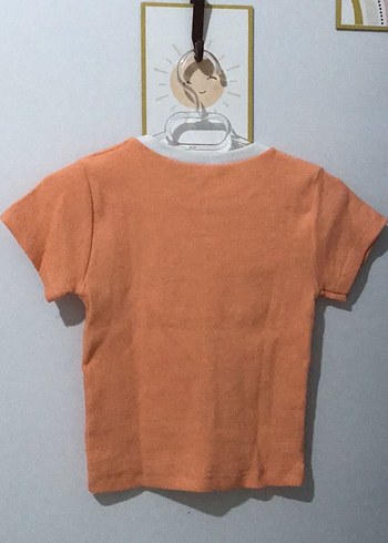 Diğer Kız Kısa Kollu Bej Tişört